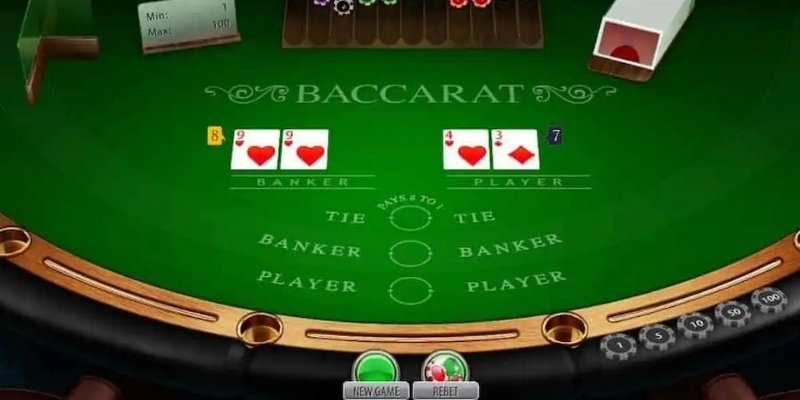 Các Bước Chơi Baccarat 98WIN Đơn Giản